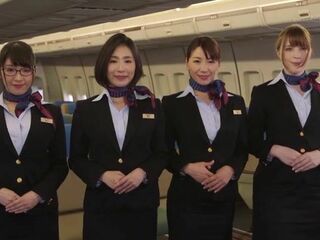 Sexual Heights - Inflight Pleasure by Japan's Sexiest Stewardesses