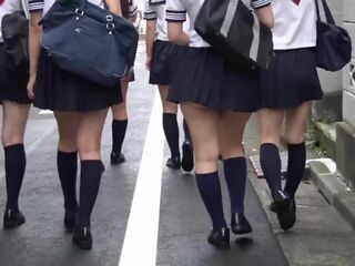 Japanese School Girl Teases With Dirty Panties & Muffins You - Must Watch!